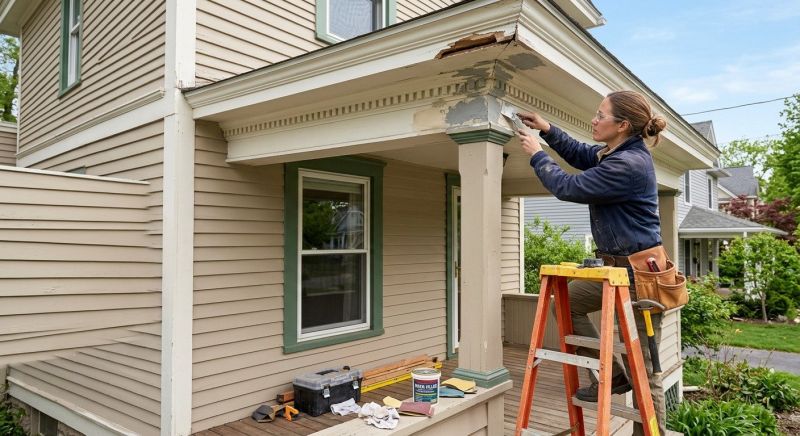 Exterior Door Trim Repair in Conroe, TX
