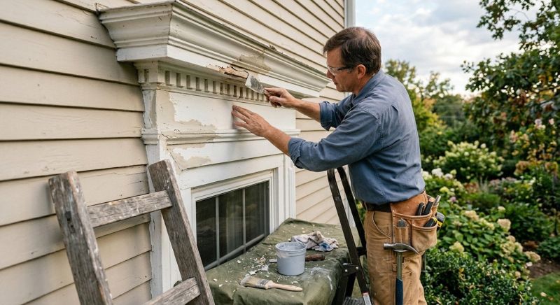 Exterior Molding Repair in Overland Park, KS