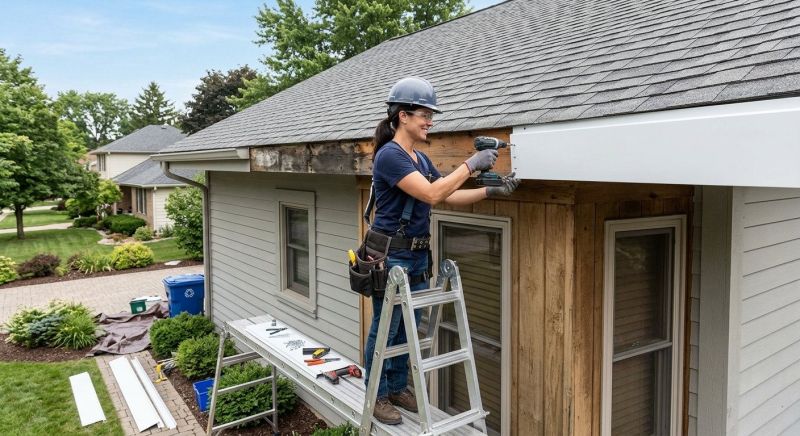 Fascia Replacement in Olathe, KS